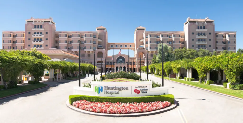 Huntington Hospital in Pasadena.