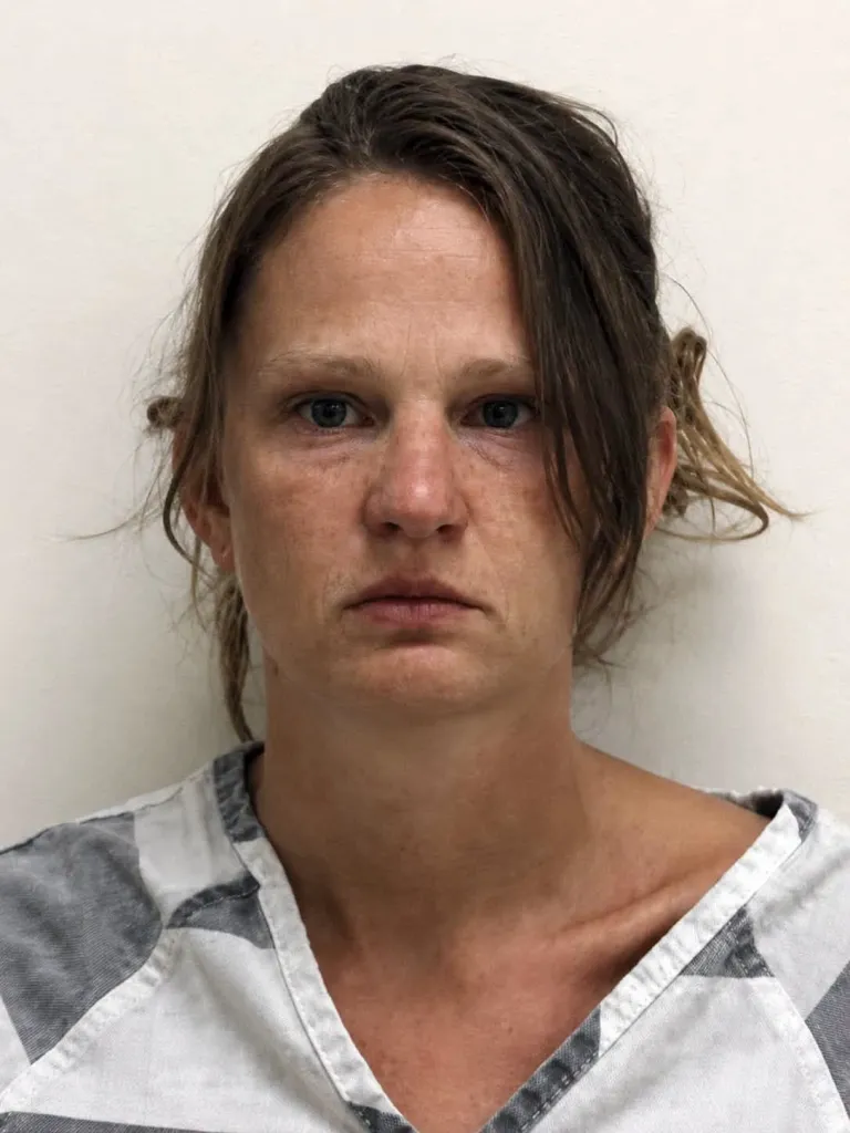 Booking photo of Ashley M. Ruhland.