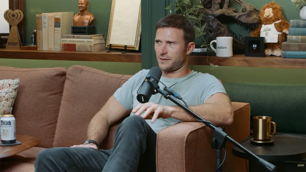 Scott Eastwood on the Armchair Podcast.