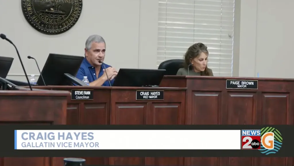 Gallatin, TN Vice Mayor Craig Hayes doubled down after telling resident Michael Zinser to "go back into the tree you crawled out of" in an email.